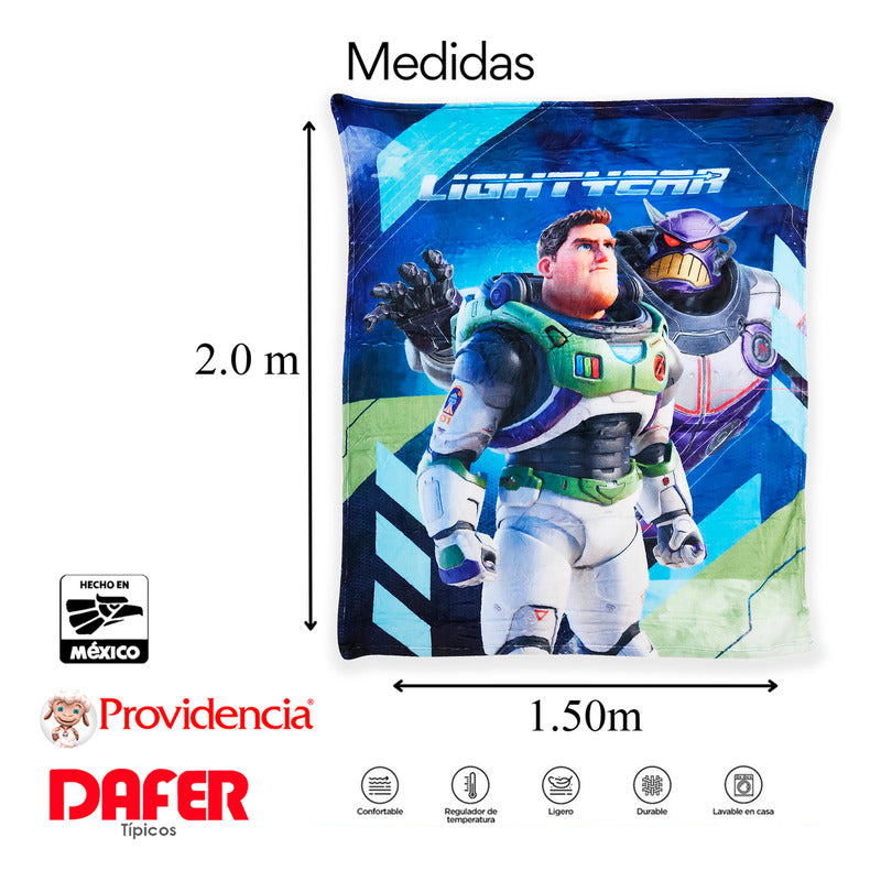 Frazada Individual Suave Infantil 1.50x2m Providencia®