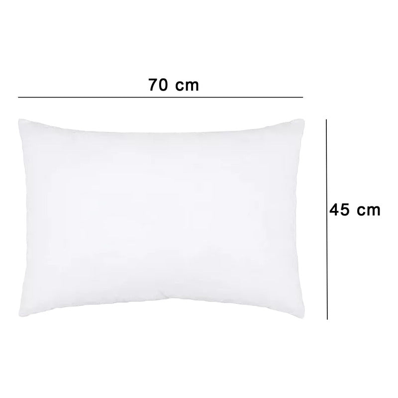 Almohada Balance Std Pillow 70x45cm Marca Vianney® Blanco