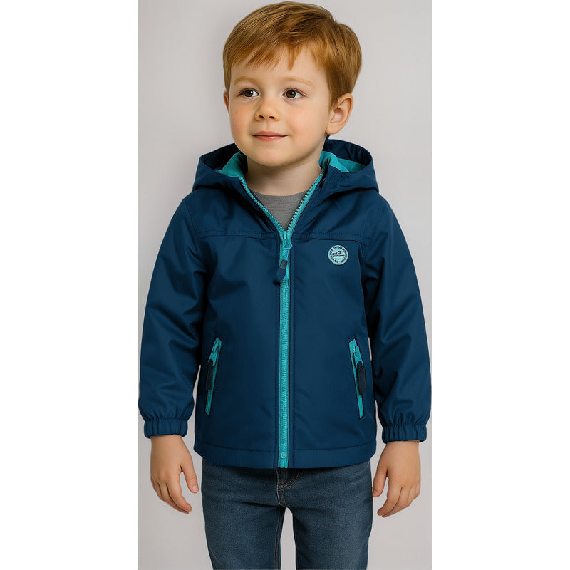 Chamarra Impermeable Para Niño Mod.015-2001al Marca Losan®