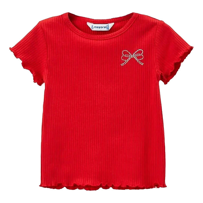 Blusa De Niña Mod.3042 Carmín Marca Mayoral® Carmin 3 Años