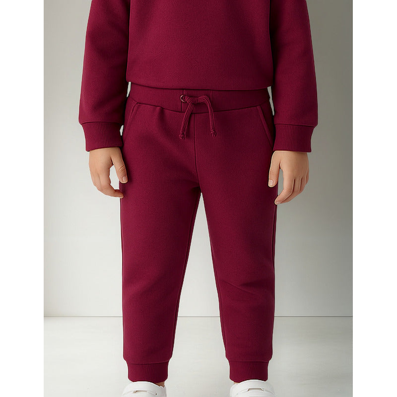 Pants Jogger Para Niña Mod.4507 Grosella Marca Mayoral® Grosella Liso 2 Años