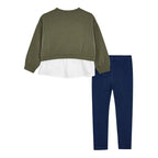 Conjunto Para Niña Pantalon+sueter Mod.4743 Marca Mayoral®