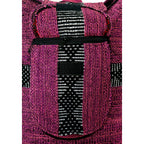 Mochila Artesanal Tejida Tipo Morral Con Bolsillo Frontal 10kg