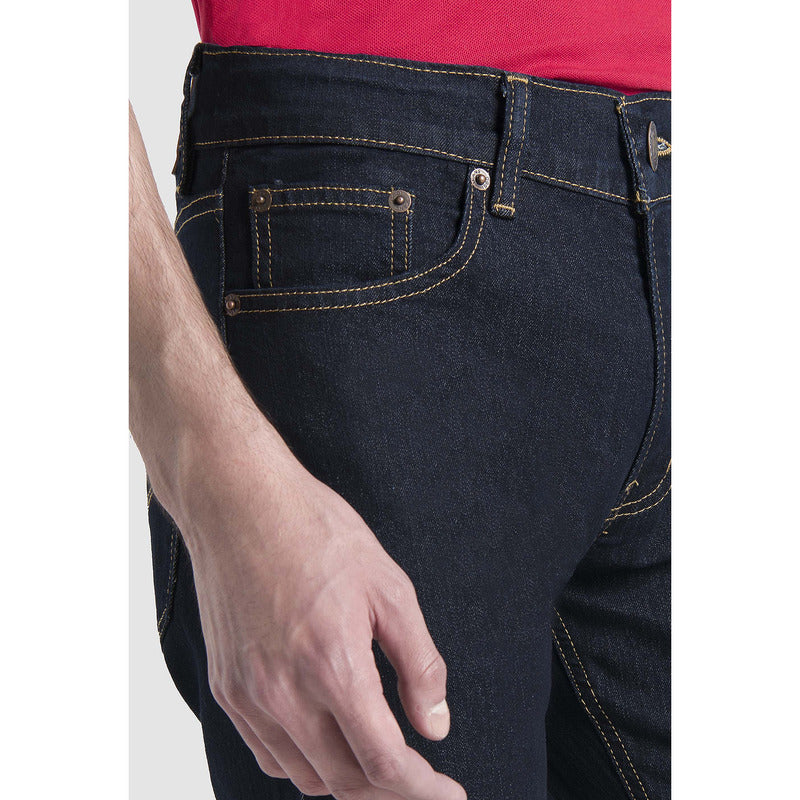 Pantalon Para Hombre Iron Slim Recto Casual Marca Oggi®