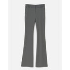 Conjunto Casual Chaleco + Pantalón Mod. Ip9098 Marca Iris® Gris Oscuro Lisa M