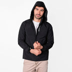 Chamarra Rompevientos Para Hombre Cw90-pol7054 Greenlander® Negro G Lisa