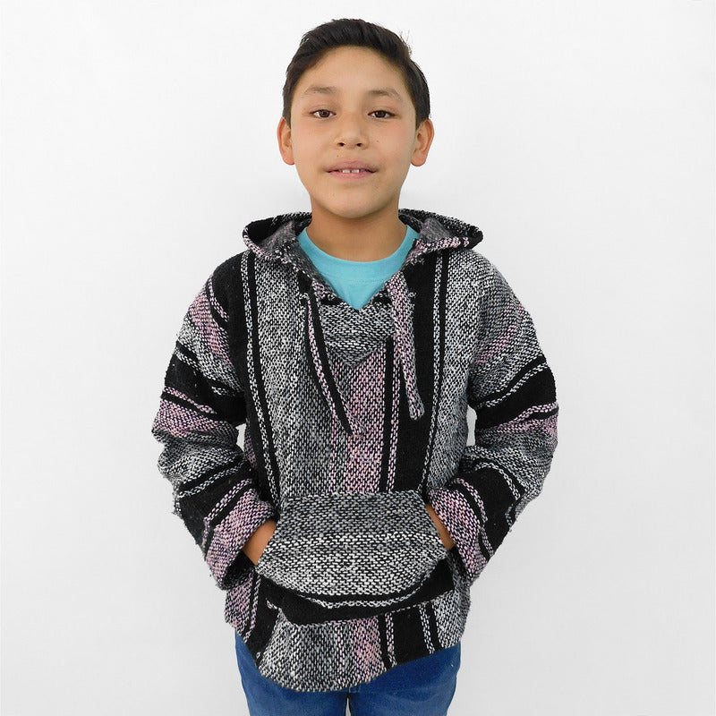 Sudadera Canguro Artesanal De Jerga Infantil