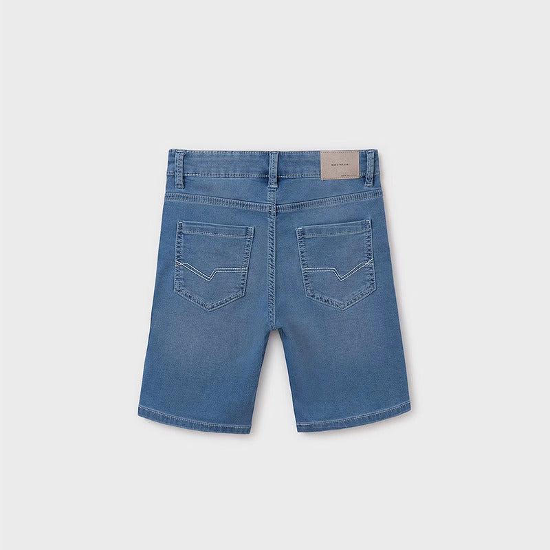 Bermuda De Mezclilla Para Niño Mod. 6203 Marca Mayoral®