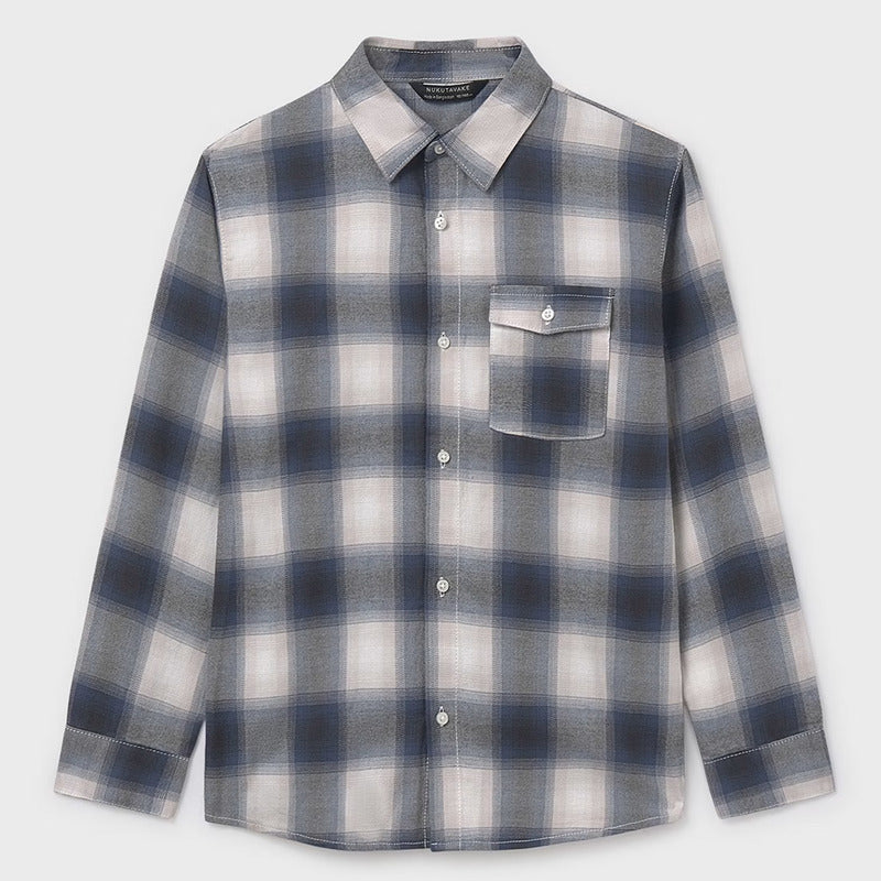 Camisa Cuadros Franela Para Niño Mod.7108 Marca Mayoral®