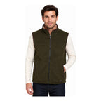 Chaleco Fleece Para Hombre Cw90-vcfe7230 Marca Greenlander® Olivo Lisa Eg