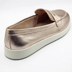 Mocasín Casual Para Dama Estilo 140601 Marca Flexi® Oro Rosa 23.5 Mx