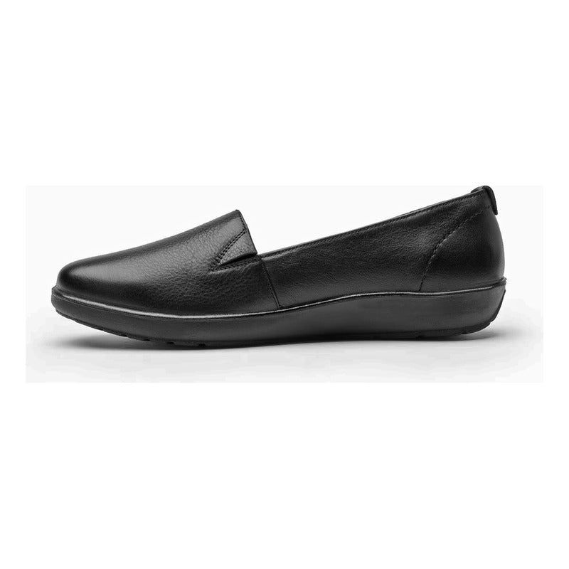 Zapato Plano Para Dama Mod.101905 Marca Flexi® Negro Lisa 24.5 Mx