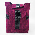 Mochila Artesanal Tejida Tipo Morral Con Bolsillo Frontal 10kg