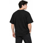 Playera Oversize Fit Hombre Spider Force Mascara De Latex® Negro Spider Force Ch Lisa