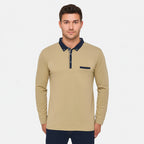 Playera Manga Larga Para Hombre Marca Polo Mode Gens®