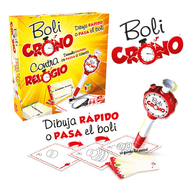 Juego De Mesa Boli Crono Dibuja Rapido Mod. Pt2004 Goliath®