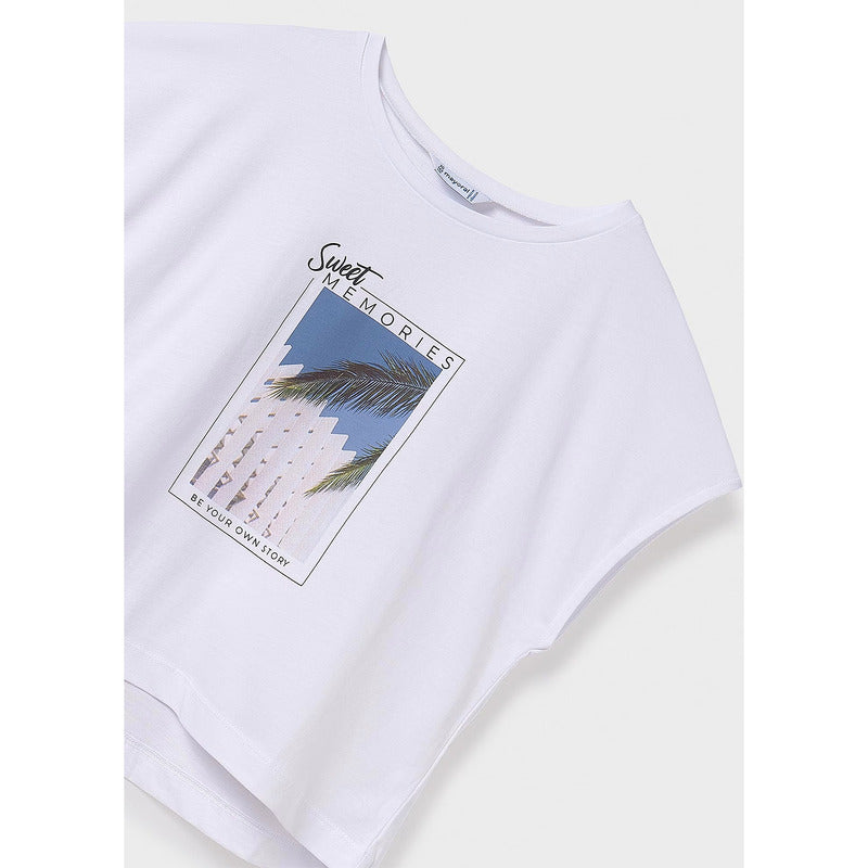 Blusa Casual Cómoda Para Niña Mod.6026 Marca Mayoral®