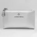 Cartera Con Monedero Para Mujer Mod. Ji 552  Jaime Ibiza® Plateado Liso