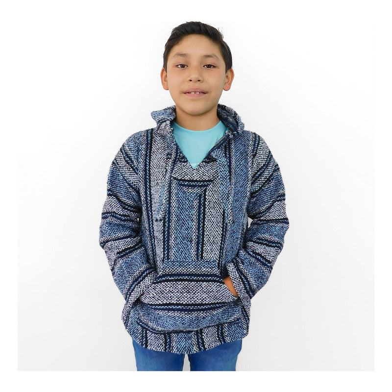 Sudadera Canguro Artesanal De Jerga Infantil