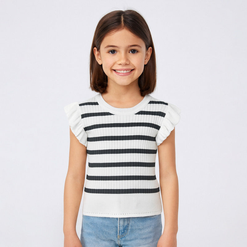 Blusa Casual Para Niña Mod.3024 Marca Mayoral®