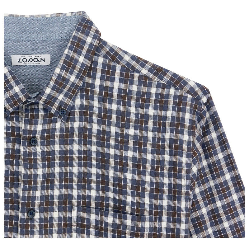 Camisa Casual De Hombre Mod.221-3336al Marca Losan®