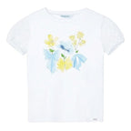 Blusa De Niña Con Estampado Flores Mod.3001 Marca Mayoral®