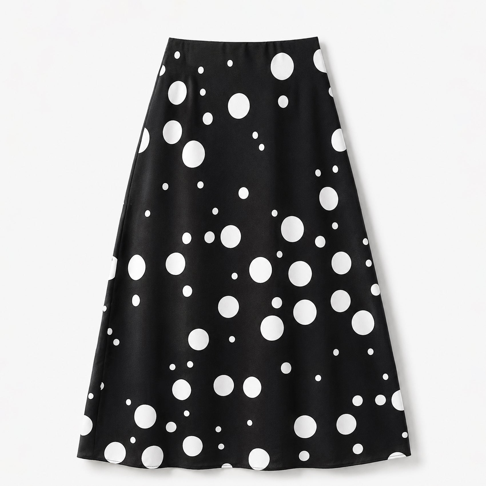 Falda Midi Para Mujer Mod. 4138pd Marca Exotica®
