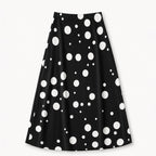 Falda Midi Para Mujer Mod. 4138pd Marca Exotica®