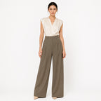 Pantalon Formal Holgado Para Mujer Mod. Pg00671 Ferriano®