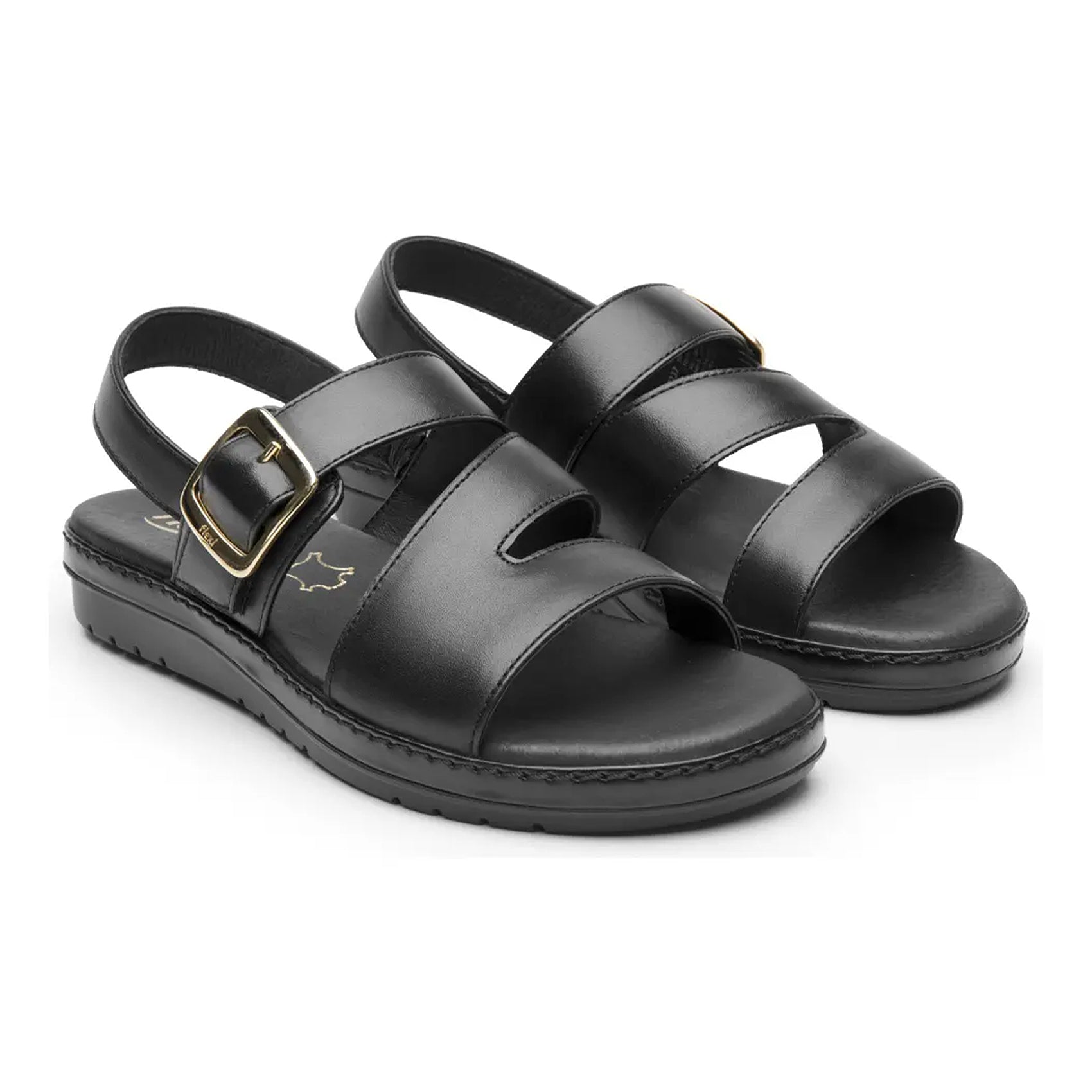 Sandalia Casual Para Mujer Mod.100237 Marca Flexi®