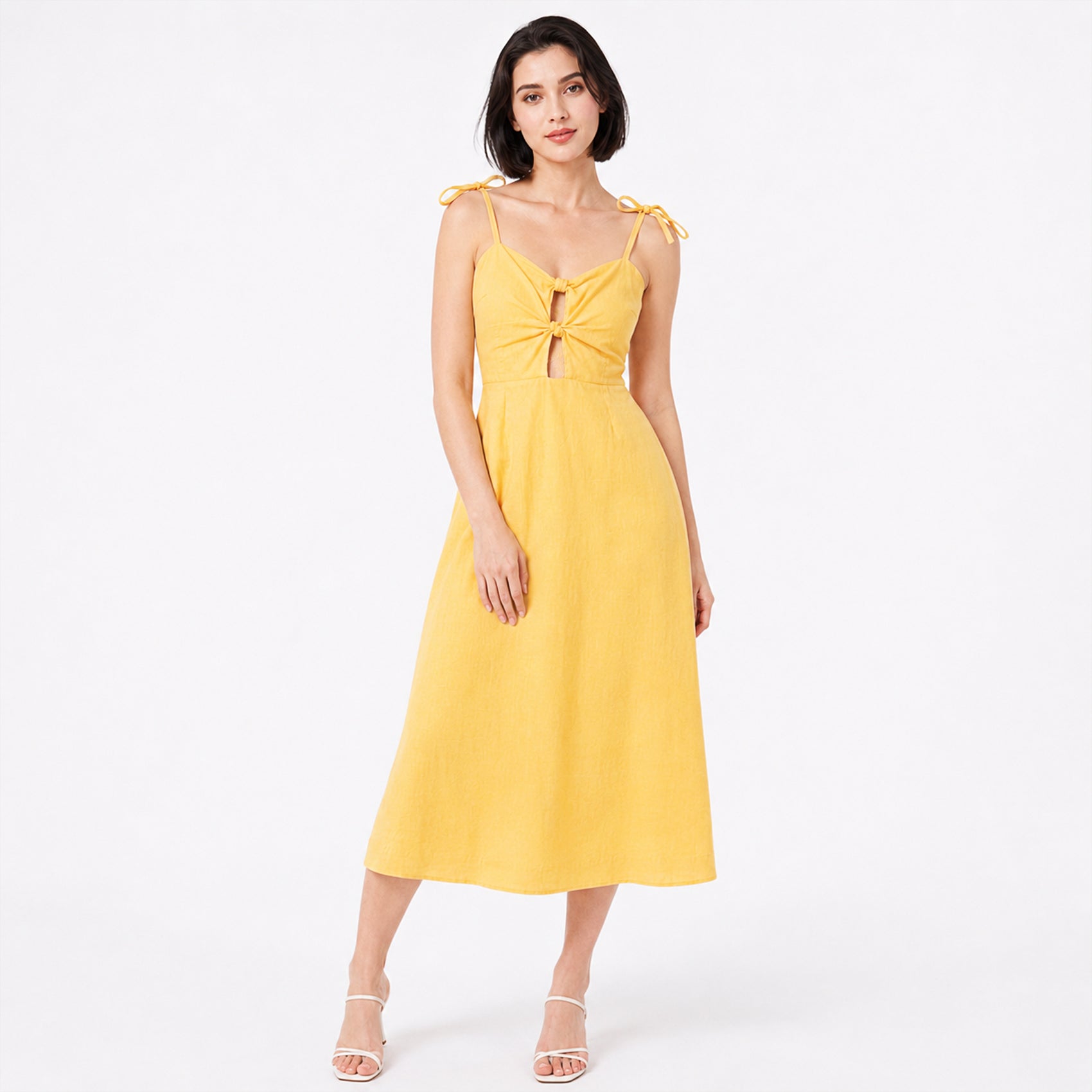 Vestido Largo Casual Para Mujer Mod.80075 Marca Stop®